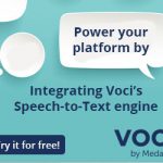 Voice technology website advert